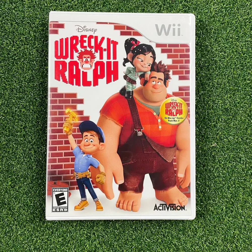 Wreck-it Ralph (Nintendo Wii, 2012) Complete CIB